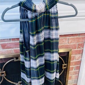 J. Crew Multicolor Plaid Top